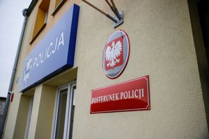 uroczystość otwarcia Posterunku Policji w Bielinach