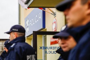 uroczystość otwarcia Posterunku Policji w Bielinach