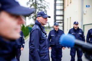 uroczystość otwarcia Posterunku Policji w Bielinach