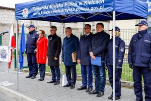 uroczystość otwarcia Posterunku Policji w Bielinach