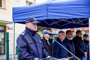 uroczystość otwarcia Posterunku Policji w Bielinach