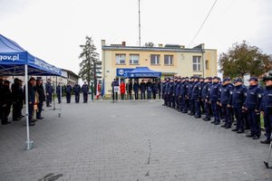 uroczystość otwarcia Posterunku Policji w Bielinach