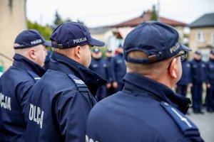 uroczystość otwarcia Posterunku Policji w Bielinach