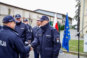 uroczystość otwarcia Posterunku Policji w Bielinach