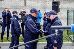 uroczystość otwarcia Posterunku Policji w Bielinach