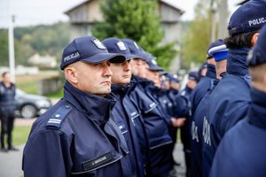 uroczystość otwarcia Posterunku Policji w Bielinach