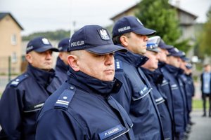 uroczystość otwarcia Posterunku Policji w Bielinach