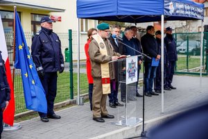 uroczystość otwarcia Posterunku Policji w Bielinach