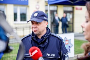 uroczystość otwarcia Posterunku Policji w Bielinach