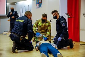 spotkanie inaugurujące kampanię &quot;Akcja Defibrylacja&quot;