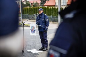 Uroczyste otwarcie odnowionej Komendy Powiatowej Policji w Kazimierzy Wielkiej