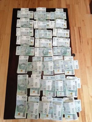 zabezpieczona broń, amunicja oraz pieniądze