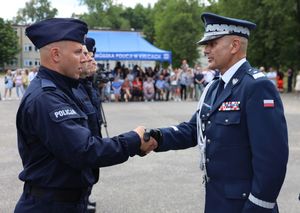 uczestnicy uroczystości ślubowania