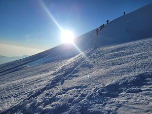 wyprawa na szczyt góry Kazbek