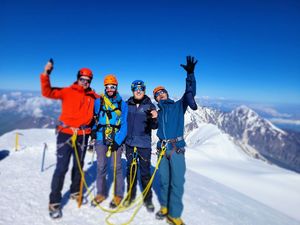 wyprawa na szczyt góry Kazbek