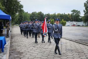 uczestnicy uroczystego apelu