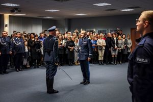 Ślubowanie nowych i odznaczenia zasłużonych