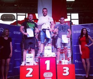 Kielecki policjant na podium