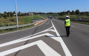 Akcja ,,TIR’’ na S-7, wspólne działania Policji i Inspekcji Transportu Drogowego