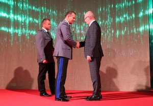 Zakończenie targów z nagrodą Komendanta Głównego Policji