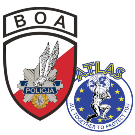 Logo CPKP BOA i Grupy ATLAS